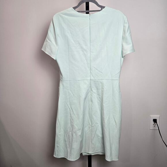 NWT Shoshanna Mint Green Sheath Dress Preppy Minimalist Garden Party Guest 10 - Picture 5 of 8